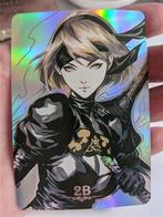 2B NieR Automata Rainbow Foil Holo Card, Verzenden, Superheld, Nieuw, Plaatje, Poster of Sticker