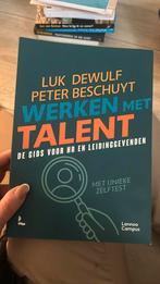 Peter Beschuyt - Werken met talent, Peter Beschuyt; Luk Dewulf, Ophalen of Verzenden, Zo goed als nieuw