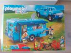 Playmobil auto (jeep) met caravan 9502 - zgan, Ophalen of Verzenden, Zo goed als nieuw