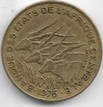 25  francs  1975  Centr. Afr. Staten. km. 10, Postzegels en Munten, Munten | Afrika, Ophalen of Verzenden, Losse munt, Overige landen