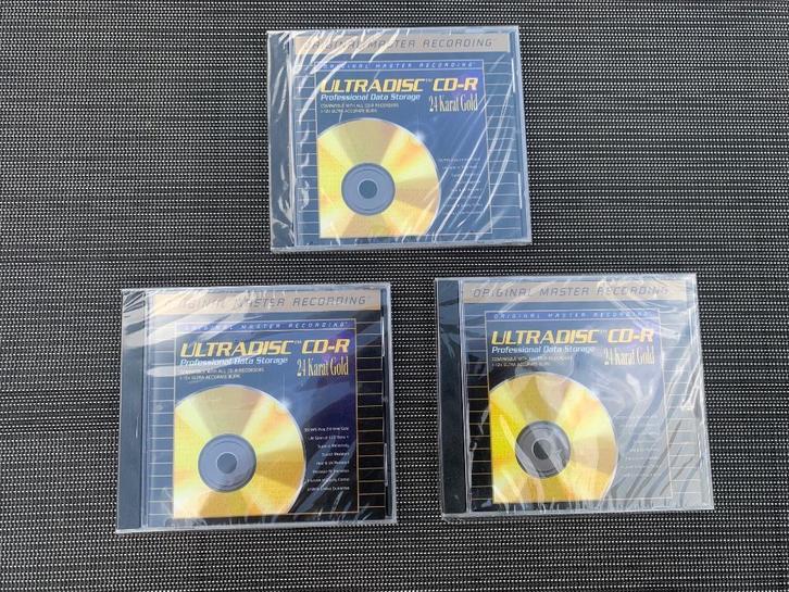 Ultradisc CD-R 24K gold van MFSL, Audio, Tv en Foto, Overige Audio, Tv en Foto, Nieuw, Ophalen of Verzenden