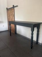 Side table / muur tafel mat zwart, Huis en Inrichting, Ophalen, 100 tot 150 cm, Zo goed als nieuw, 25 tot 50 cm