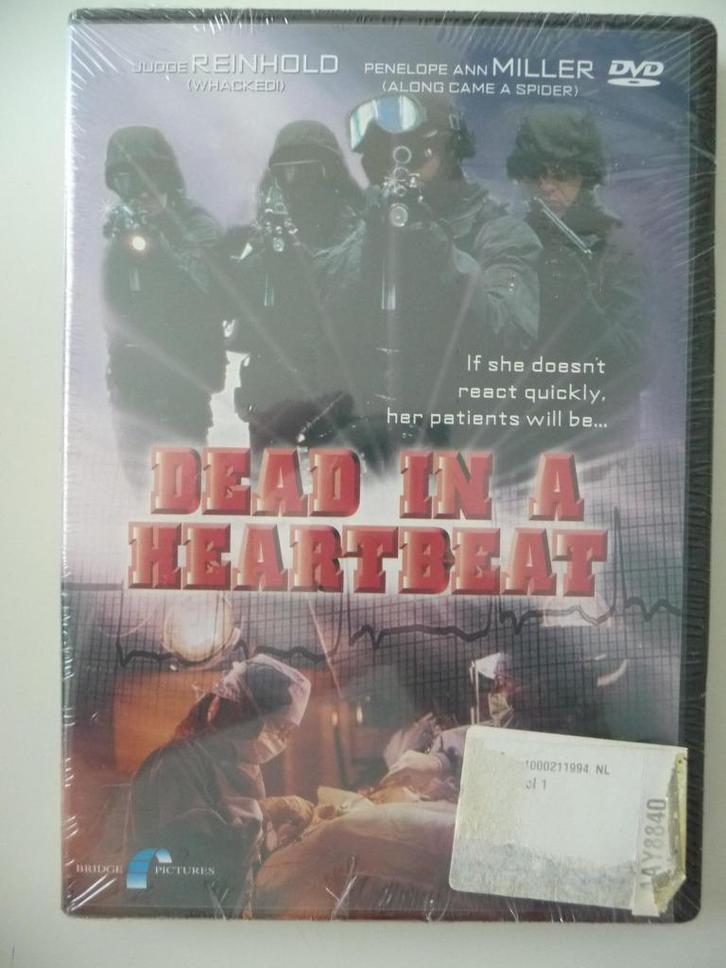 04D: Dead in a heartbeat (in plastic), Cd's en Dvd's, Dvd's | Thrillers en Misdaad, Nieuw in verpakking, Actiethriller, Vanaf 16 jaar