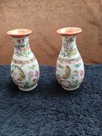 Antieke Chinese Famille Rose Vaasjes, Antiek en Kunst, Ophalen of Verzenden