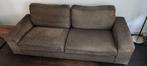 Bank - IKEA KIVIK 3-zitsbank met hocker, Ophalen, Gebruikt, Driepersoons, 75 tot 100 cm