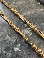 14k gouden Versace ketting 66 cm lang, Sieraden, Tassen en Uiterlijk, Kettingen, Nieuw, Goud, Goud, Ophalen of Verzenden