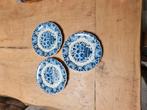Delftsblauwe bordjes wandschulp, Antiek en Kunst, Ophalen of Verzenden