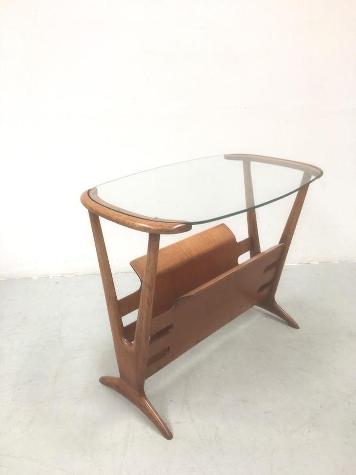 Vintage design tijdschriften tafeltje, Cesare lacca, Cassina, Antiek en Kunst, Antiek | Meubels | Tafels, Ophalen of Verzenden