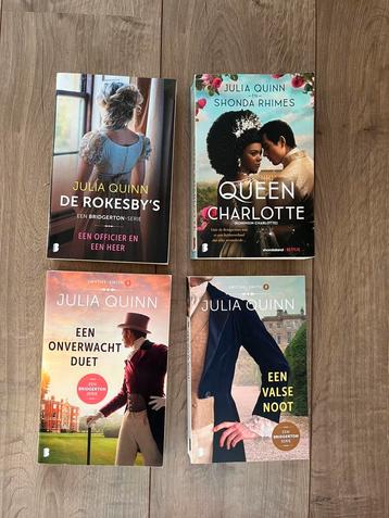 Julia Quinn boeken 4x set boek  beschikbaar voor biedingen