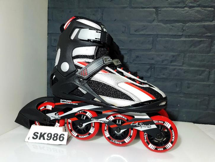 LA Sports RBZ Skeelers Skates 4x90 90mm Maat 43, Sport en Fitness, Skeelers, Nieuw, Inline skates 4 wielen, Overige merken, Dames