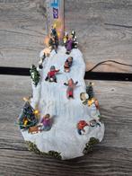 Typische hollands sneeuwbaan met verlichting originele doos, Ophalen of Verzenden, Zo goed als nieuw