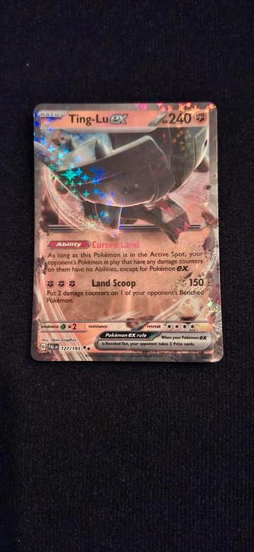 Ting-Lu ex 127/193 Paldea Evolved beschikbaar voor biedingen