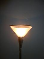 Prachtige vintage Fontana Arte Italiaans design vloerlamp, Ophalen, Gebruikt, Glas, 150 tot 200 cm