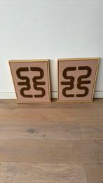 Wandschilderij van kwantum, Huis en Inrichting, Ophalen of Verzenden, Zo goed als nieuw
