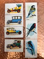Vogel en autoplaatjes voor plakboek Bolletje, Ophalen, Zo goed als nieuw