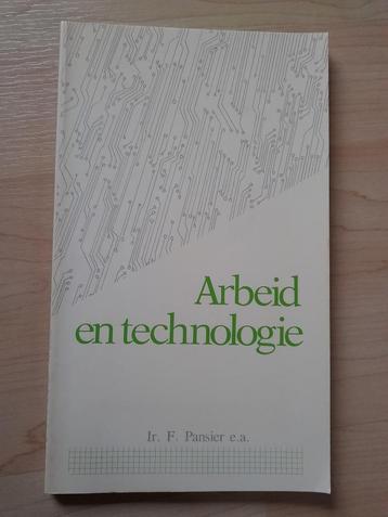 ARBEID EN TECHNOLOGIE door Ir F Pansier ea beschikbaar voor biedingen