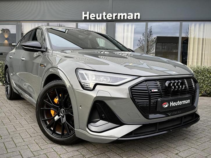 Audi e-tron Sportback 50 Quattro S Line Black Edition/ Trekh, Auto's, Audi, Bedrijf, Te koop, e-tron, 4x4, ABS, Achteruitrijcamera