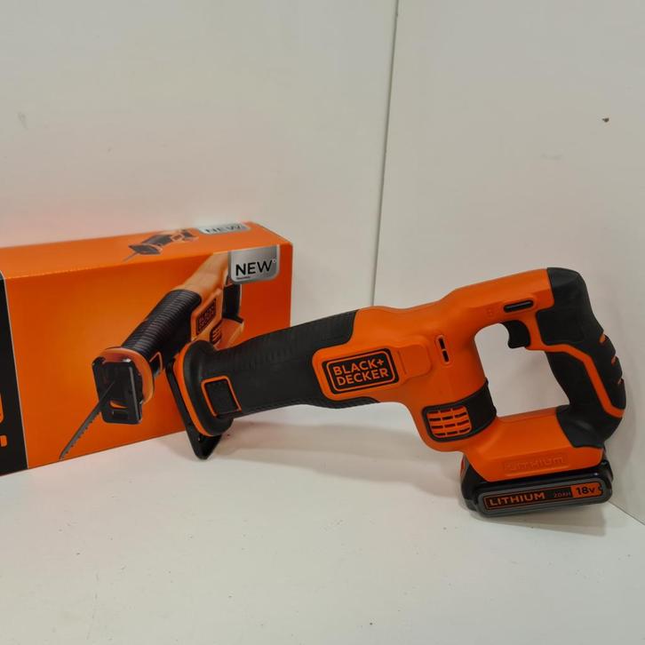 Black + Decker BDCR18N Reciprozaag inl. Accu ZGAN, Doe-het-zelf en Verbouw, Gereedschap | Zaagmachines, Zo goed als nieuw