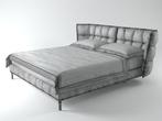 B&B Italia Husk bed matrasmaat 2x90x200 of 1x180x200cm cat.A, 9723 CA, Ophalen of Verzenden, Zo goed als nieuw, B&b italia