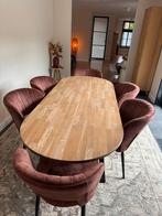 Woood Tablo eetkamertafel eiken hout, Huis en Inrichting, Tafels | Eettafels, Ophalen, 200 cm of meer, 50 tot 100 cm, Zo goed als nieuw