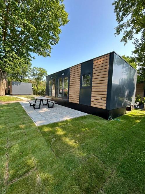 Chalet te koop van 3 jaar jong € 74.500,00, Caravans en Kamperen, Stacaravans, tot en met 6, Ophalen