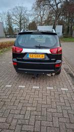 Peugeot 4007 2.4 16V 4WD 7P CVT 2008 Zwart, Auto's, Peugeot, Automaat, Zwart, Vierwielaandrijving, Particulier