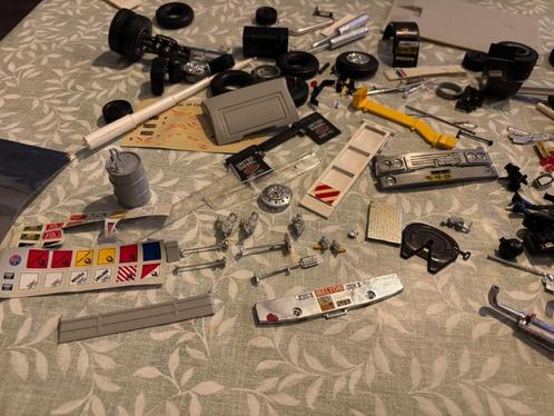 Diverse losse onderdelen 1:24, Hobby en Vrije tijd, Modelbouw | Auto's en Voertuigen, Gebruikt, Truck, Groter dan 1:32, Italeri