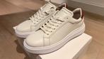 Calvin Klein Leren Sneakers - Wit/Apple Maat 42 Heren Nieuw, Kleding | Heren, Schoenen, Calvin Klein, Wit, Nieuw, Ophalen of Verzenden