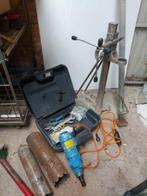 Tyrolit diamantboormachine w20n 2000w incl statief en boren, Ophalen, 600 watt of meer, Zo goed als nieuw, Variabele snelheid