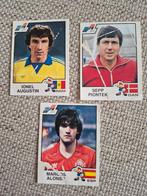 3 Beschadigde Panini Euro 84 Plaatjes, Ophalen of Verzenden, Gebruikt, Buitenlandse clubs, Poster, Plaatje of Sticker