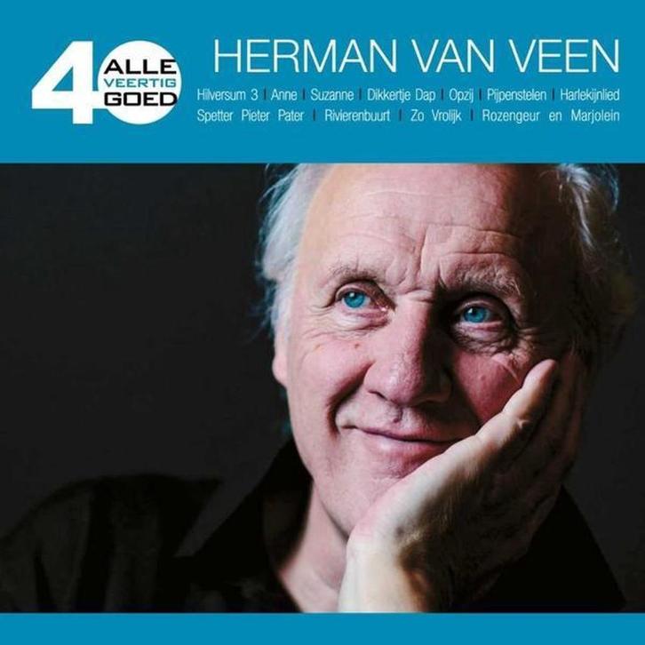 Herman van Veen - Allle 40 Goed  Originele 2CD, Cd's en Dvd's, Cd's | Pop, Nieuw in verpakking, 1960 tot 1980, Boxset, Ophalen of Verzenden