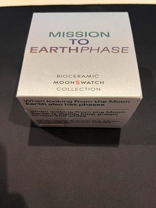 Omega X Swatch Mission to Earthphase (NIEUW), Sieraden, Tassen en Uiterlijk, Horloges | Heren, Nieuw, Polshorloge, Omega, Kunststof