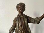Bronzen Beeld van Jongen, Antiek en Kunst, Ophalen of Verzenden
