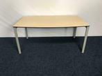 4 x Wiesner Hager vergadertafel 160 x 85/95 cm.