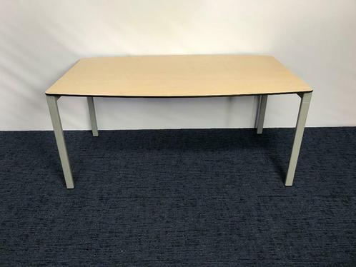 4 x Wiesner Hager vergadertafel 160 x 85/95 cm., Huis en Inrichting, Bureaus, Gebruikt, Ophalen