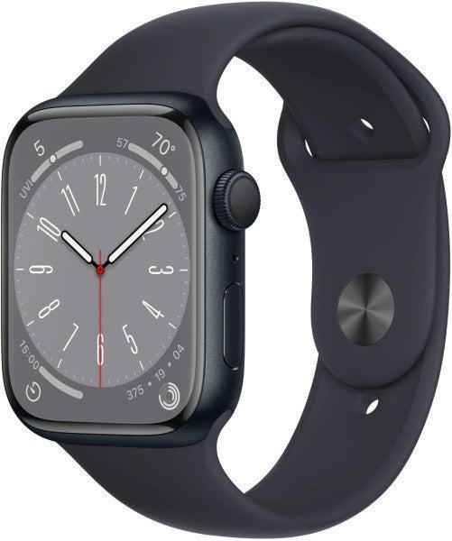 Apple Watch Series 8 GPS 45 mm Aluminium Midnight, Sieraden, Tassen en Uiterlijk, Smartwatches