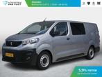 Peugeot e-Expert Dubbele Cabine 75 kWh | navi incl. Apple Ca, 330 km, Gebruikt, Zwart, Origineel Nederlands