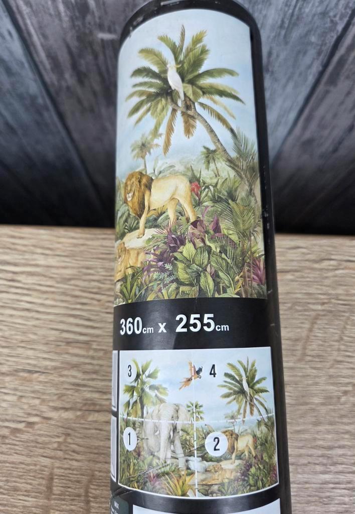 Jungle Behang - Nieuw in verpakking!, Huis en Inrichting, Stoffering | Behang, Wit, Bruin, Groen, 75 m² of meer, Ophalen of Verzenden