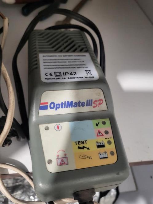 Optimate lader, Motoren, Accessoires | Onderhoudsmiddelen, Ophalen of Verzenden