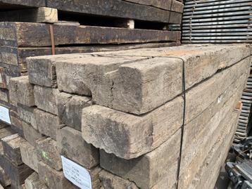 Hardhouten azobe gebruikte biels 14x24x260 (circa) bielzen beschikbaar voor biedingen