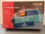 301 faller 182151 container set 5 containers 1:87 truc trein, Ophalen of Verzenden, Nieuw, Bus of Vrachtwagen, Herpa