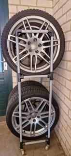 Orginele 19" Audi velgen met Hankook winterbanden 255/35R19, 19 inch, 255 mm, Banden en Velgen, Winterbanden