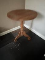 Wijntafel teak / oud hout, Verzenden, Rechthoekig, Hout