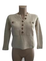Sezane trui XXS, Beige, Ophalen of Verzenden, Zo goed als nieuw, Maat 34 (XS) of kleiner