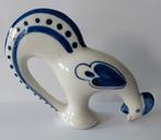 Russische porseleinen blauwe haan., Ophalen of Verzenden