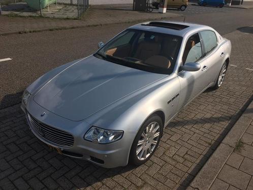 Maserati Quattroporte 4.2 V8 2005 Grijs, Auto's, Maserati, Particulier, Quattroporte, Benzine, G, Sedan, Automaat, Origineel Nederlands