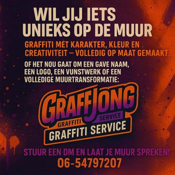 Graffiti opdrachten beschikbaar voor biedingen
