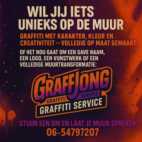 Graffiti opdrachten, Antiek en Kunst, Kunst | Overige Kunst, Ophalen of Verzenden