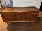 Vintage retro deens dressoir kastje tv meubel, Huis en Inrichting, Ophalen, Gebruikt, 25 tot 50 cm