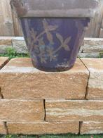 Stenen bloempot, Rond, Minder dan 40 cm, Aardewerk, Ophalen